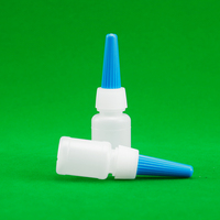 Bouteilles applicatrices en plastique personnalisables JB-065 PE 5ml/10ml/15ml avec bouchon compte-gouttes à pointe de précision, distributeur de liquide rechargeable