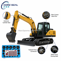 Kotak Kit Seal O-Ring untuk Komatsu untuk Volvo untuk Hitachi untuk Excavator Caterpillar Truk Tambang Suku Cadang Mesin Konstruksi