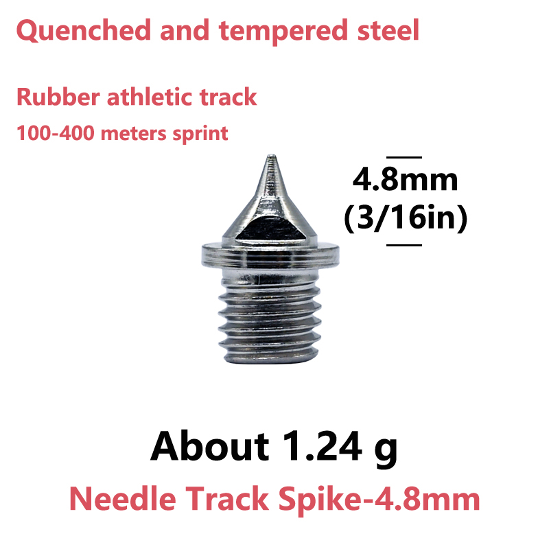 Needle Track Spike-Silver-4.8mm