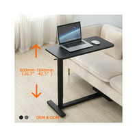 Ada ressort à gaz hauteur levage pneumatique sur lit ordinateur portable chambre travail pliant bureau debout Mobile