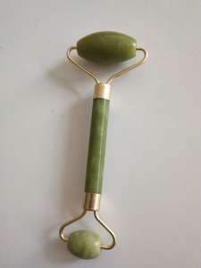 Wholesale Cheap Jade Rollers Natural Xiuayan Jade Facial Roller Scraping Facial Slimming Massage Tools For Face - Product Image 4