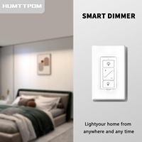 Interruptor Inteligente XZJ Estándar Estadounidense, Interruptor Atenuador Inteligente con Alexa, Conexión Directa a la Pared, Producto para el Hogar Inteligente