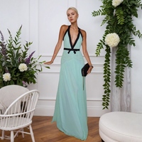 Robe Mini Plissée Sans Manches à Col Halter, Taille Naturelle, Design Haut de Gamme Français, Dos Nu, Élégante, Unie, Vintage, Coupe A-Line, Douce et Mignonne pour Femme