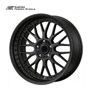 Jantes en alliage forgé 3 pièces à profil profond noir mat 18 19 <span class=keywords><strong>20</strong></span> pouces 5x100 5x114.3 pour Toyota Crown Athlete - Product Image 1
