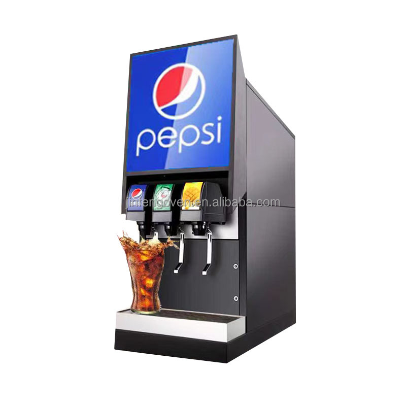 邦楽 Soda! Soda! Soda! Soda fountains di00167B - 6-Flavor Scratch & Dent Drop-in Soda Fountain