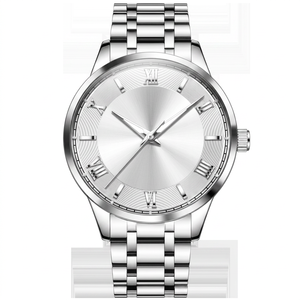 Reloj de Cuarzo Original de la Marca OLEVS 3638 para Hombre, Reloj de Pulsera de Acero Inoxidable con Fase Lunar, Luminoso, Resistente al Agua y con Fecha - Product Image 1
