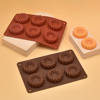 Moule à gâteau en silicone de qualité alimentaire, non toxique, écologique, réutilisable, résistant à la chaleur, pour chocolat, biscuits, anniversaire