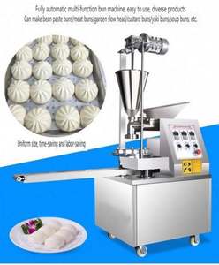 Machine automatique multifonction pour la fabrication de Siopao, Baozi, Momo, et de pâtés de viande, y compris les pains fourrés au mouton cuits à la vapeur - Product Image 2