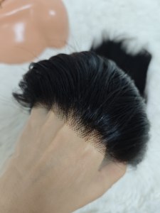 Letsfly Promotion 38$ Perruques Bob Lisses 14 pouces 10A 250% 13x4 Lace Frontal 100% Cheveux Humains Brésiliens Vierges 190g Vente en Gros - Product Image 3