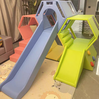 Tobogán de Plástico para Juegos Infantiles Honeycomb Soft Play - Equipo Educativo para Jardín de Infancia con Tamaño Personalizable para Niños