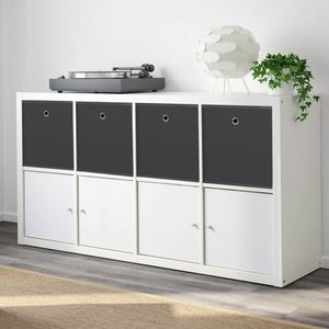 Boîtes de rangement pliables, cubes de rangement en tissu de 11 pouces, boîtes en tissu avec poignées pour l'organisation de la maison - Product Image 4