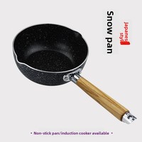 Yolecen japonais Yukihira acier inoxydable aluminium fond plat soupe marmite pour nouilles bouillie épicée chaude Ramen nouilles instantanées