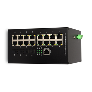 Công NGHIỆP <span class=keywords><strong>16</strong></span> cổng 802.3at PoE + Gigabit L2 L3 quản lý Din-Rail 4x10GB SFP + <span class=keywords><strong>ethernet</strong></span> PoE chuyển đổi - Product Image 3