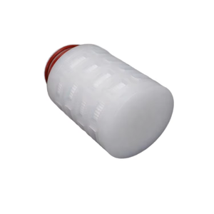 خرطوشة فلتر صغيرة مطوية من البولي تترافلورو إيثيلين (PTFE) محبة للماء بحجم 0.45 ميكرون لترشيح النبيذ في صناعة الأغذية والمشروبات - Product Image 3