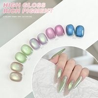 Miss Gooey Vernis à ongles gel magnétique 3D à haute pigmentation, 9 couleurs, TPO sans HEMA, fournisseur en gros, art des ongles
