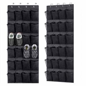 Nouveau produit : Organisateur de rangement pour chaussures en bois et plastique portable - Product Image 5