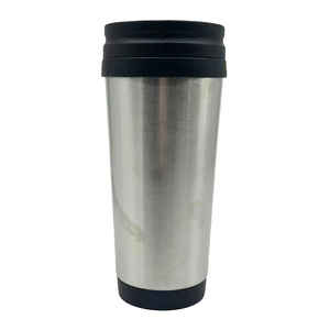Mug de voyage isotherme en acier inoxydable à double paroi avec couvercle et poignée, grande capacité, anti-fuite, pour l'extérieur. - Product Image 1