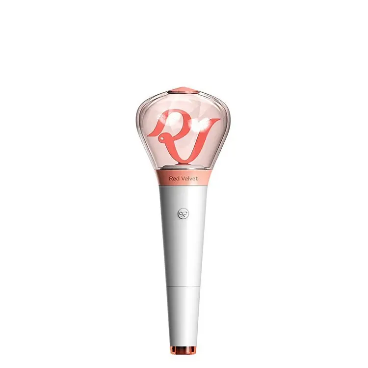 Custom ABS+Acrylic Panel Red Velvet Glow Light Stick For Korea K-pop Concert Cheering