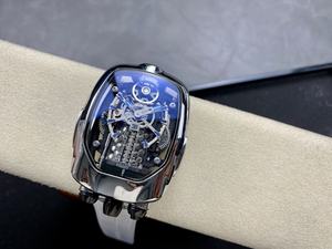 Jacob Co 럭셔리 남성용 자동 기계식 시계 포인터 다이얼 디스플레이 하이 퀄리티 멋진 비주얼 하이라이트 케이스 - Product Image 4