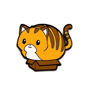 Broches de Metal Esmaltado con Diseño de Dibujos Animados, Plateados, Ecológicos, Personalizados al por Mayor (Base Magnética) y Insignias y Pines de Metal Personalizados - Product Image 4