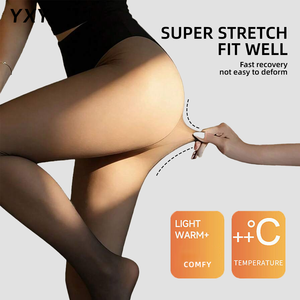 Leggings Termici Felpati da Donna per l'Inverno, Spessi e Caldi, Strato Base Elasticizzato e Aderente - Product Image 2