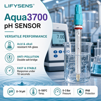 Aqua3700 pH-mètre numérique portable avec compensation de température (capteurs NTC PT100/PT1000) pour l'eau du robinet, les piscines et les applications secondaires