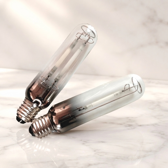 50000 Hours Double Arc High Pressure Sodium HPS Lamp 70W E27 6600lm Dimmable 3-Year Warranty for Street Light Fixture
