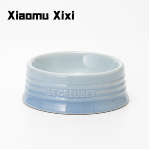 Daoge Bol pour animaux de compagnie, grand, rond, anti-renversement, en PP épaissi, pour chien et chat, bleu clair - Product Image 1