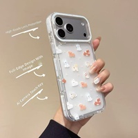 Coque de téléphone portable en TPU et PC à motifs personnalisés avec images mixtes aléatoires pour iPhone 18 17 Pro Max – Design de luxe, housses de haute qualité