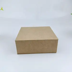 Precio competitivo botella de embalaje cosmético de lujo papel Kraft papel cartón plegable embalaje caja de regalo con cierre magnético