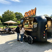 Luxe nieuw design foodtruck voor groenteverwerking, pinda's, fruit, donuts, aardbeien, acai, te koop