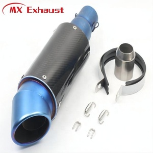 Tuyau de silencieux d'échappement universel, 35-51mm, pour <span class=keywords><strong>Moto</strong></span> Honda CBR250 CB400 YZF FZ400 <span class=keywords><strong>Z750</strong></span> NINJA TMAX530 - Product Image 5