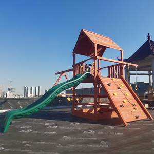 Juego de Columpios Creativo para Niños, Equipo de Juegos al Aire Libre para Jardín, Parque <span class=keywords><strong>Infantil</strong></span> de Madera, Columpios de Madera para Niños - Product Image 2