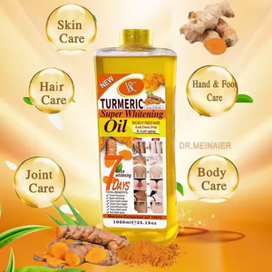 Aceite corporal de cúrcuma 1000ml Anti Dark Pot y Antienvejecimiento Blanqueamiento Cuerpo y cara Aceite esencial Extracto de cúrcuma para aceite de masaje de piel - Product Image 4