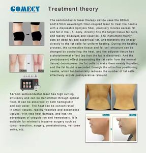GOMECY 60W 980nm Medische Lasertherapie Endo <span class=keywords><strong>Laser</strong></span> Lift 1470nm Lipolyse Vetverwijdering Minimaal Invasieve Esthetische Chirurgie - Product Image 4