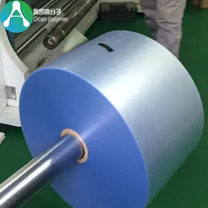 Rouleau en plastique PVC transparent givré pour impression
