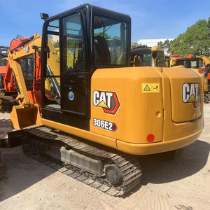 Mini excavatrice CAT 306e2 d'origine à faible durée de travail et machine à creuser bon marché bien entretenue expédition rapide CAT 306 d'occasion - Product Image 2