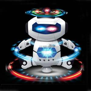 Danse <span class=keywords><strong>robot</strong></span> avec lumière et musique électronique marcher danse <span class=keywords><strong>robot</strong></span> jouet <span class=keywords><strong>meilleur</strong></span> cadeau de fête jouets populaires pour enfants 360 degrés - Product Image 2