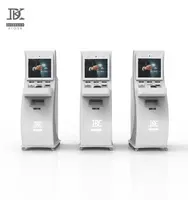 Kiosque multifonctionnel à écran tactile numérique pour centre commercial, kiosque en libre-service pour imprimante de billets