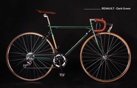 Vélo de route rétro à vitesse variable, guidon courbé, cadre en acier carbone 700c Softail, frein V double, capacité de charge 150 kg, course urbaine