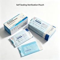 Fabricant de rouleaux dentaires entièrement personnalisables, sachets stériles auto-scellants jetables pour vaporisateurs, 10 pouces, sachet stérile dentaire
