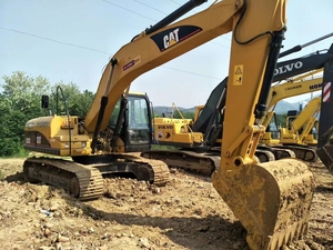 Excavatrice sur chenilles hydraulique CAT 320C d'<span class=keywords><strong>occasion</strong></span>, 21 tonnes, économe en carburant, grande pelle Caterpillar de seconde main pour l'aménagement paysager - Product Image 1