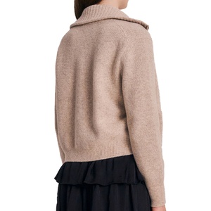 Cárdigan de Punto Suave para Mujer, Otoño e Invierno, con Cremallera de Alta Calidad, Estilo Holgado - Product Image 6