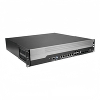 Servidor MikroTik de montaje en rack 2U Intel H770 Core I3 I5 I7 6 * RJ45 2.5GbE 8 * SFP + 10GB Internet Security RouterOS PfSense Firewall PC