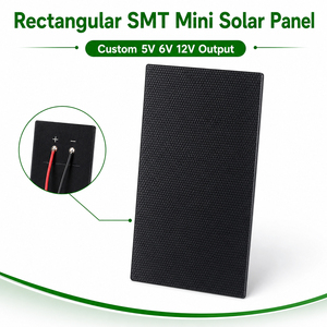 Panneau <span class=keywords><strong>solaire</strong></span> miniature Sunpower OEM de 0,5 W à 10 W avec adhésif 3M au dos, 5 V 6 V, panneau <span class=keywords><strong>solaire</strong></span> miniature personnalisé pour appareil extérieur - Product Image 1