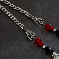 Collier pas cher Halloween punk Dark Vampire bat wing bijoux cadeau gothique