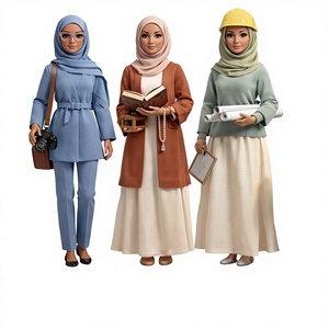 Figurines de crèche de Noël et lanternes décoratives pour décorations festives - Product Image 5