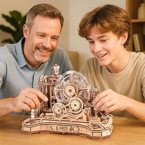 Robotime Rokr DIY Assemble Toys Casual Tabletop Game EGC01 Gear Ball Challenge Model Kits <span class=keywords><strong>3D</strong></span> Wooden Puzzles - Product Image 2