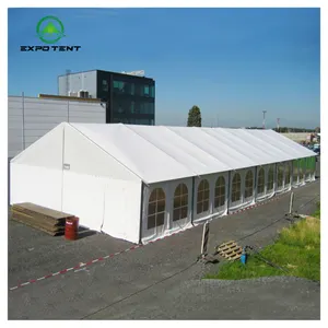 100 200 300 Seater People 10x20m Large Aluminum Frame Tent Commercial Marquee Party Tent For Outdoor White Wedding Event Tent