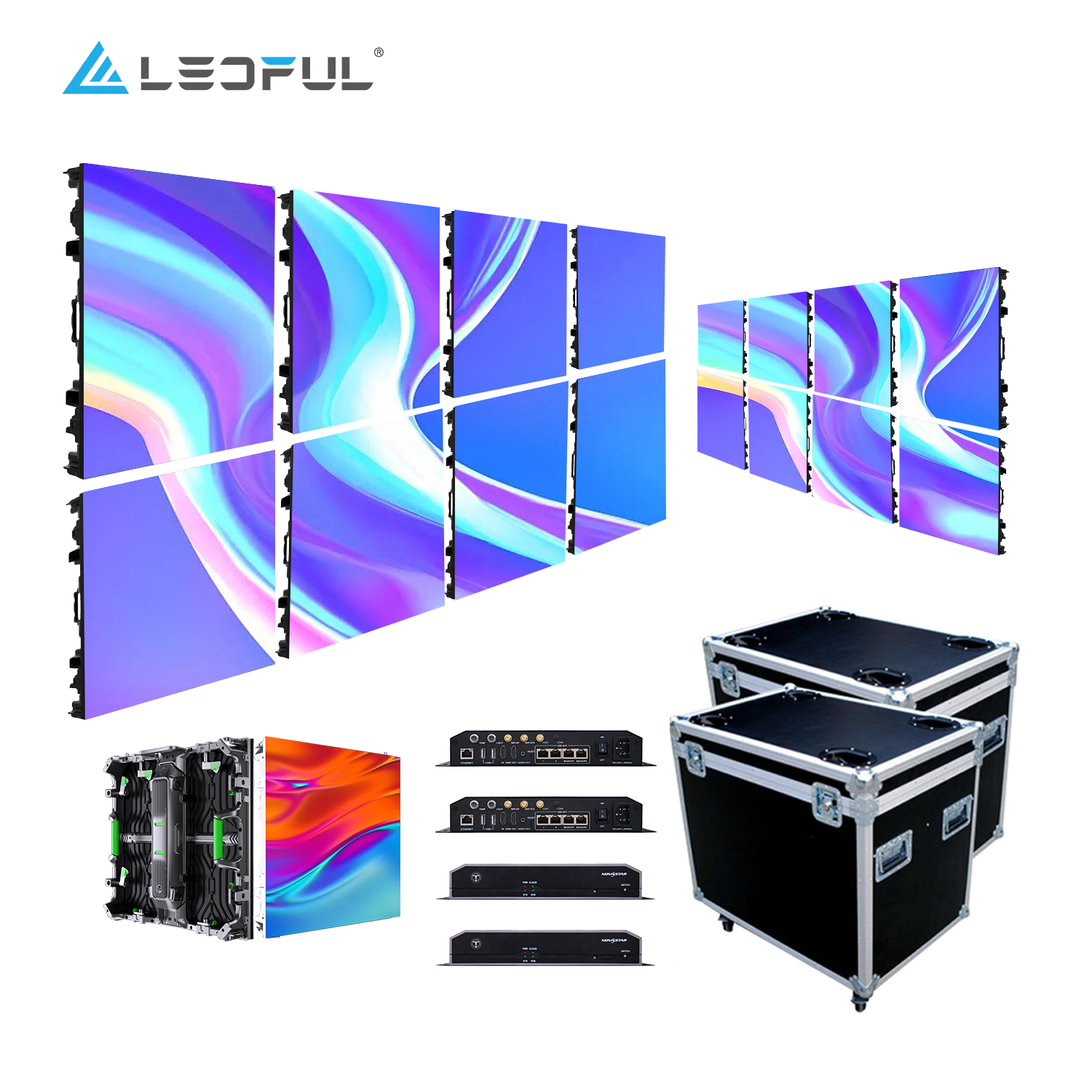 P5 P4.81 Verhuur Aluminium Led Display Outdoor Grote Front Service 5Mm 4.81Mm Led Reclame Screen Verhuur Video Wall